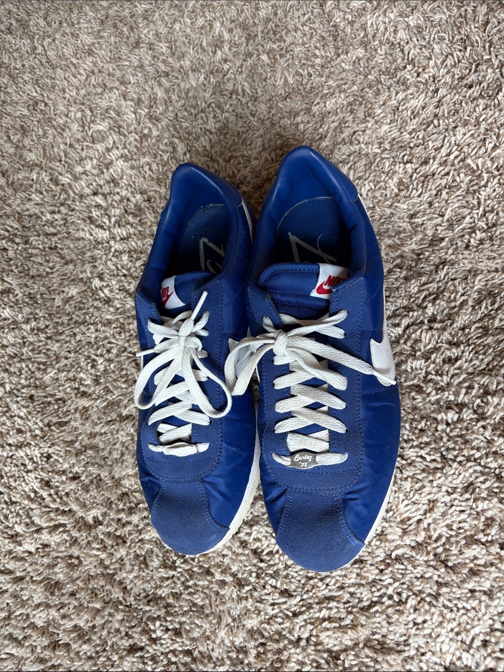 Dodgers Nike Men’s blue and white retro
